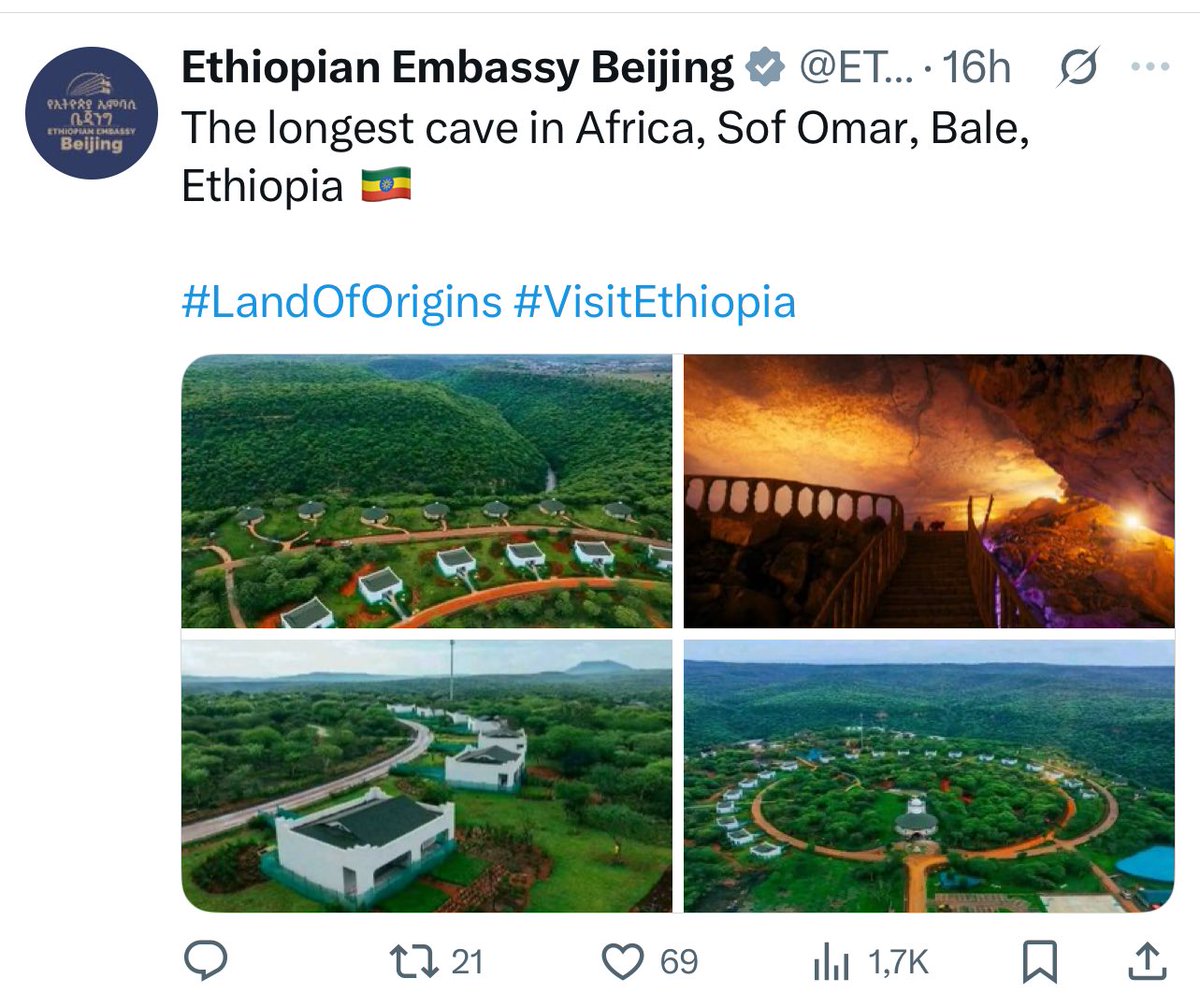 benjimk's tweet image. L&apos;Éthiopie met le paquet sur le Tourisme ! 🇪🇹

J&apos;ai visité une dizaine de pages d&apos;ambassades éthiopiennes : même message, même stratégie agressive pour la promotion touristique de leur pays. C&apos;est une offensive diplomatique bien coordonnée !

Sur le terrain, le Premier Ministre…