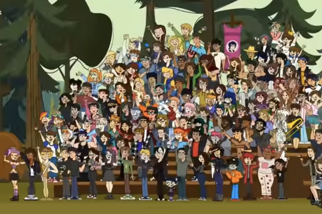 FilkoTD's tweet image. This is how i want the support for Jade to look like in the finale. It&apos;ll be so funny if she gets much more support than Anastasia and Logan! 😂
#dctwt #disventurecamp #disventurecamp4