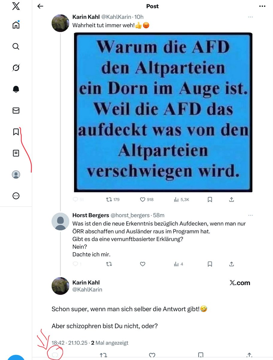 Erst faktenlosen Unsinn posten, dann die Reaktion nicht vertragen, dann auch gleich eine Beleidigung hinterschicken und zum guten Schluss dann auch noch die Kommentarfunktion sperren.
Genauso sind sie, die Damen und Herren der AfD, bzw. deren Anhänger.
Wer hätte das gedacht🙈