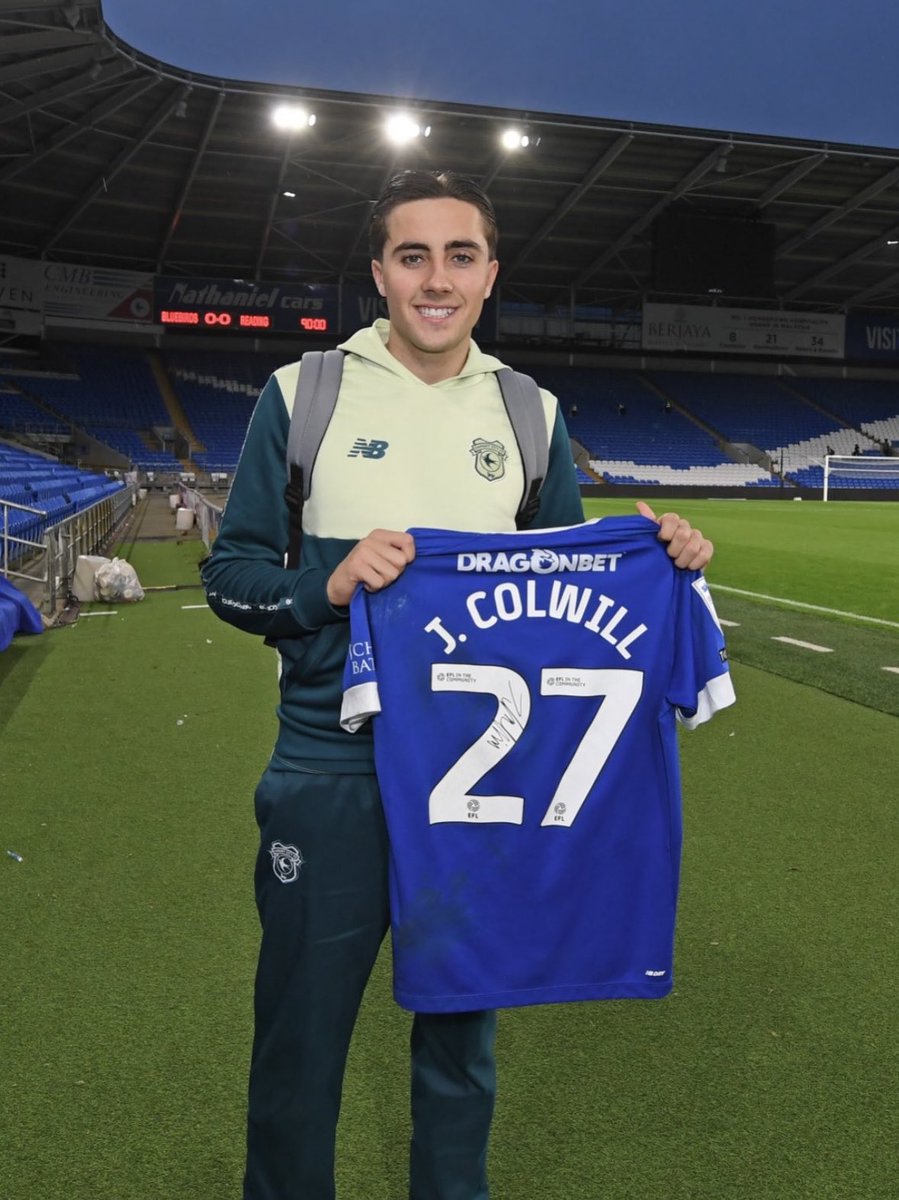 Tom Vickery (@tvickers1) on Twitter photo A huge thank you to <a href="/joelcolwill/">joel colwill</a> for very kindly donating a match worn and signed shirt for me to auction off for the <a href="/as9foundation/">Adam Stansfield foundation</a> please reply or DM me with a bid, ends Sunday 8pm. #CardiffCity A huge thank you to <a href="/joelcolwill/">joel colwill</a> for very kindly donating a match worn and signed shirt for me to auction off for the <a href="/as9foundation/">Adam Stansfield foundation</a> please reply or DM me with a bid, ends Sunday 8pm. #CardiffCity