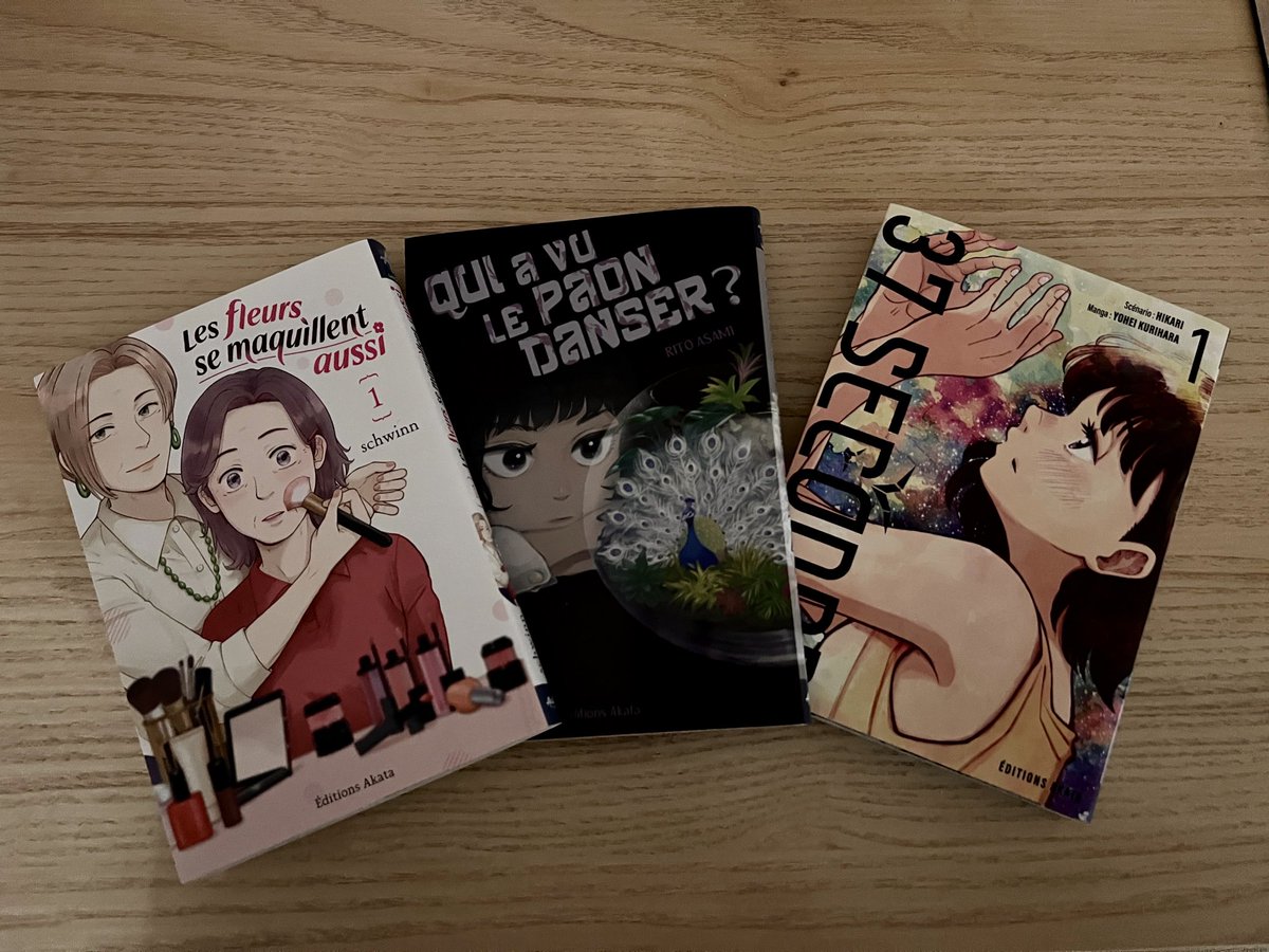 _rafimage's tweet image. Hiiiiiii j’ai reçu mes exemplaires !😭🥳
Ouiii je serai au lettrage pour les suites de ces séries 🙌
Et 
Hiiiiii je suis trop joie 🥹 ❤️😭❤️😭🙌
Et tout ça c’est chez @AKATAmanga évidemment 🥳🥳