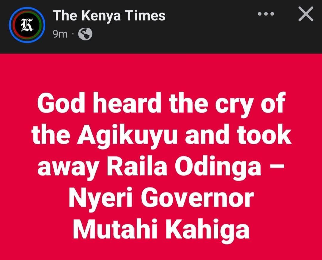 Hon Oscar Sudi tweet media