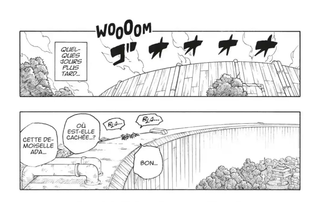 J'ai beaucoup aimé la construction de ce chapitre de Boruto TBV au niveau pov par rapport au précédent (car j'aime moins les parties "amourette"),
Les discussions sont très intéressantes et présage des évenements captivants à venir