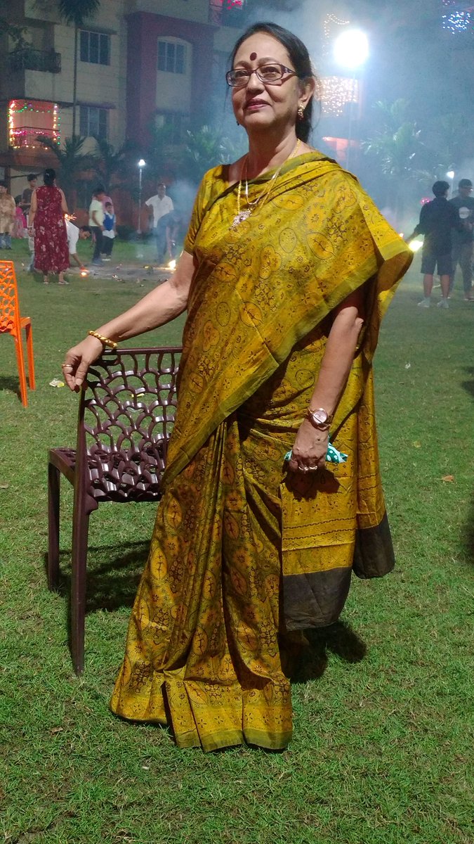 rangamaati's tweet photo. Diwali celebration elevated with our *Mulberry Ajrakh Magic* Saree! 🍃 Pure handwoven mulberry silk, nature-inspired Ajrakh prints, dyed with neem &amp; henna. A masterpiece of sustainable elegance. Limited edition, one-of-a-kind. 
Patron satisfaction says more than any advertisement https://t.co/zUVlIw9d2w