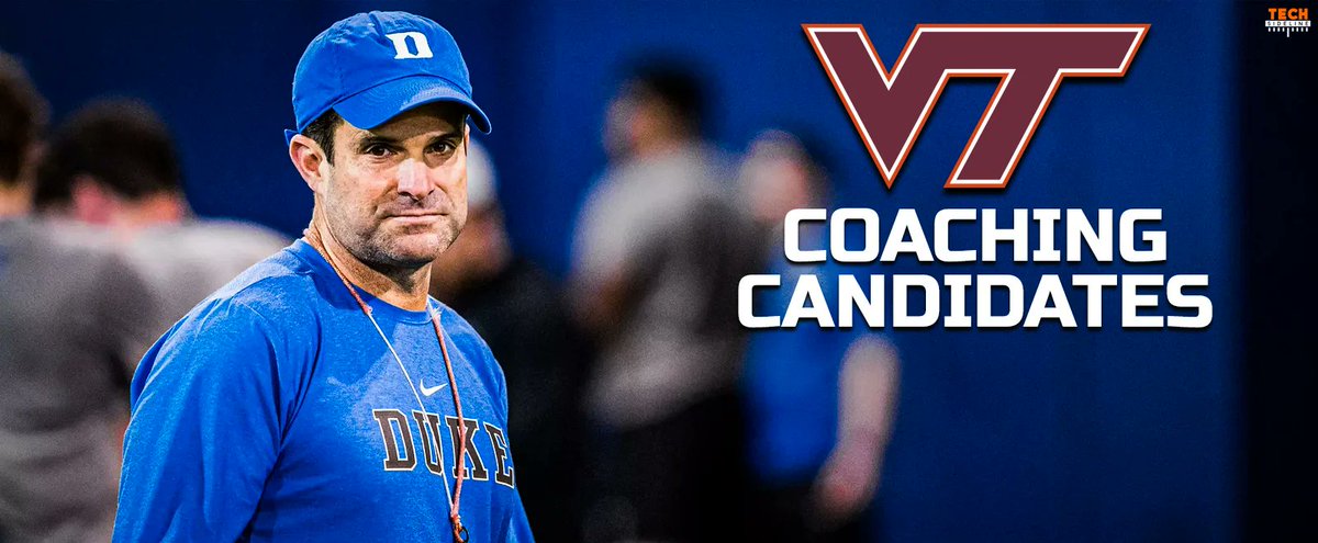 TechSideline's tweet image. 🔒Virginia Tech Coaching Candidate Profile: Manny Diaz

This week we&apos;ll take a look at Duke head coach Manny Diaz, who boasts a 64.9% winning percentage in the ACC.

virginiatech.sportswar.com/subscription/2…