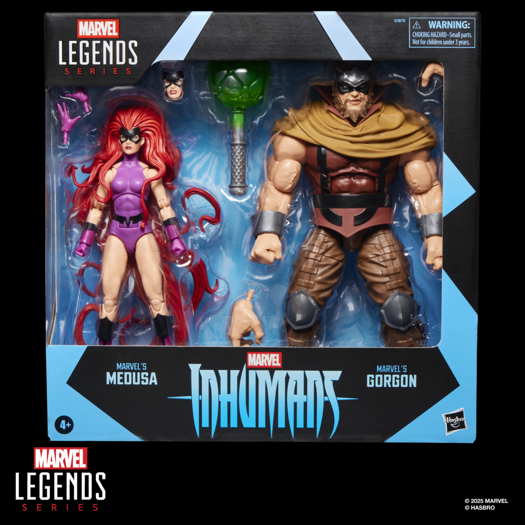 The Hasbro Marvel Legends Inhumans Medusa and Gorgon two pack is up for pre-order at BigBadToyStore! tinyurl.com/bbtsmarvellege…