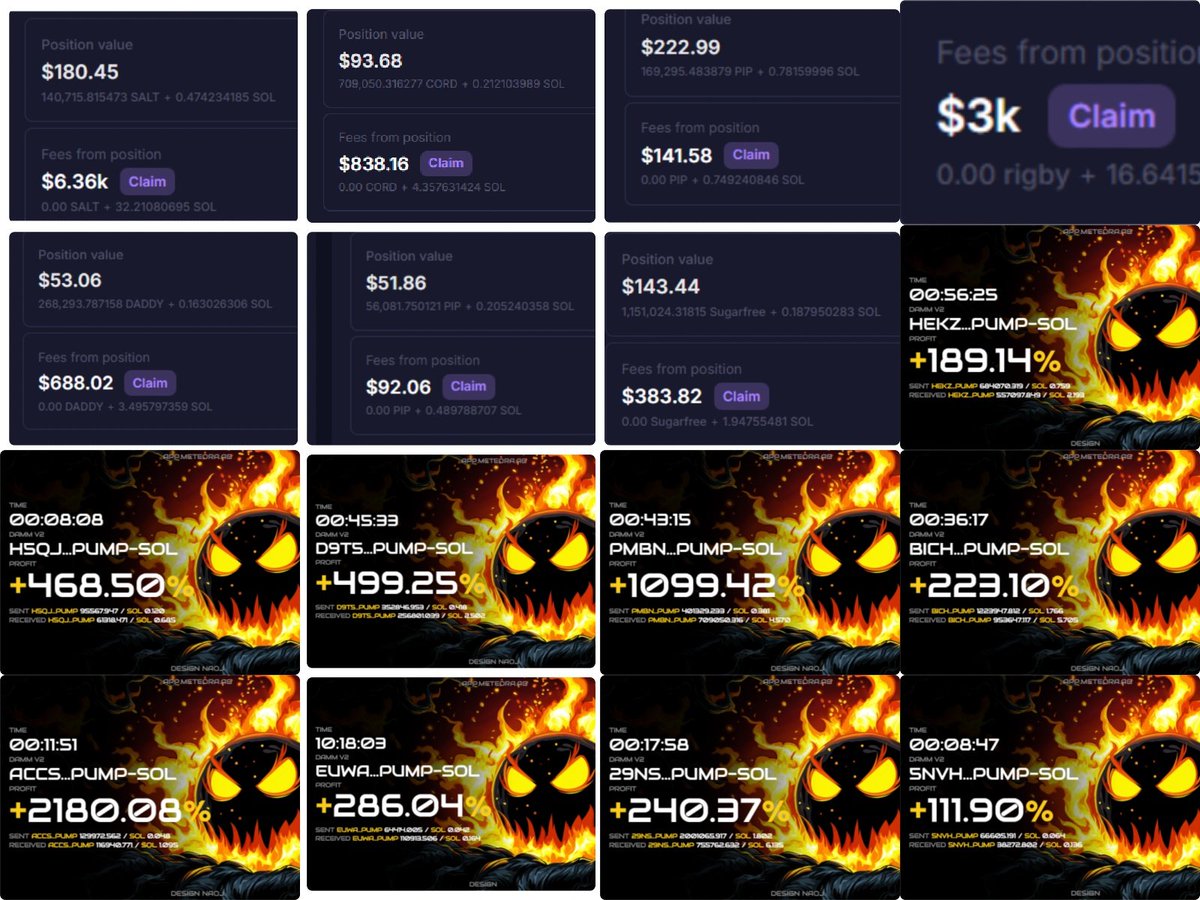 skolmbeaghNFT's tweet image. gud fee tek @MeteoraAG
Big or small, size doesn’t matter. Meteora is built for everyone to win.