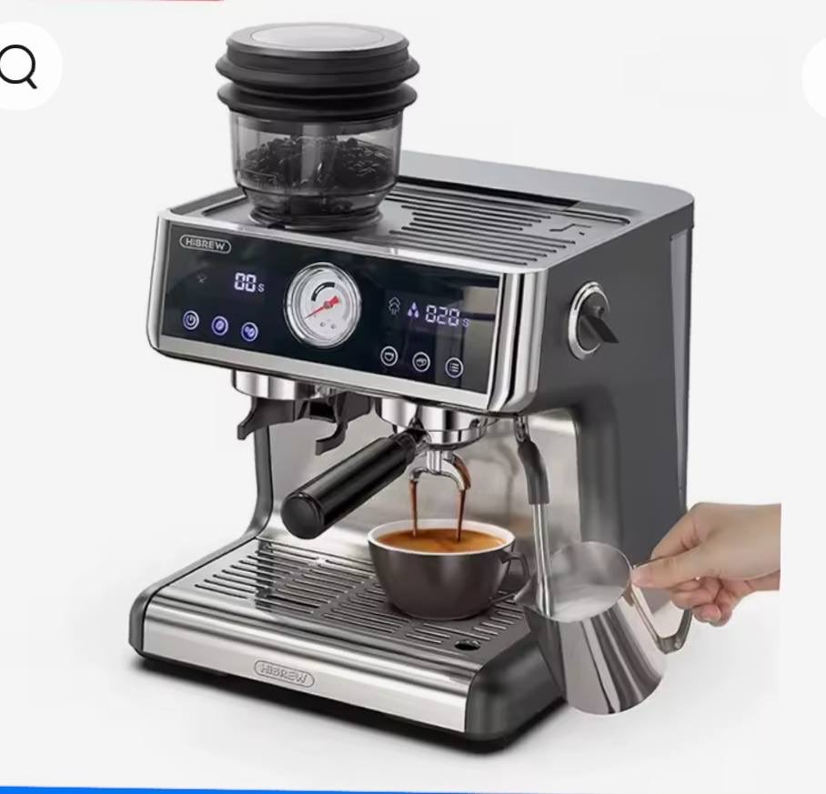 آلة الإسبريسو HiBREW Barista Pro ☕️✨
احترافية بضغط 20 بار تطلع قهوة غنية ورغوة مثالية 💨
مطحنة مدمجة ونظام مزدوج لصنع الكابتشينو واللاتيه 💎
تصميم فاخر وسهل الاستخدام 👌🏼

s.click.aliexpress.com/e/_mqXcfLj