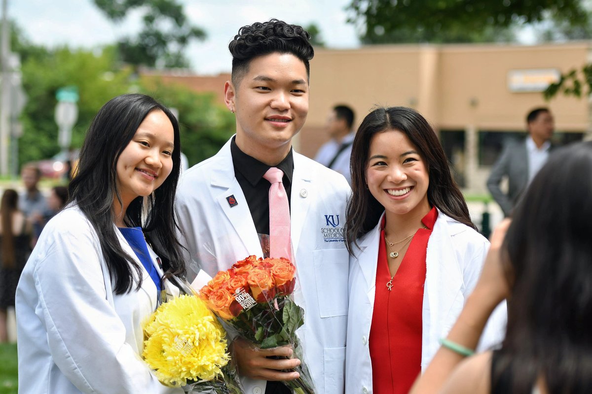 Interested in a career in medicine? <a href="/KUMedicine/">KU School of Medicine</a>'s Office of Admissions is hosting open houses for college graduates and undergraduate students, and an M.D. Program Discovery Day for high school students to learn about medical school. Register online today: bit.ly/47cbpVb