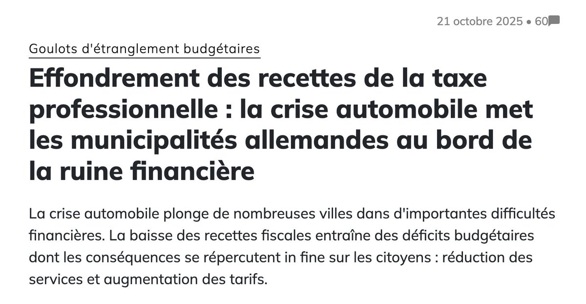 silvano_trotta's tweet image. L&apos;Allemagne au bord du gouffre économique (je suis le seul à le dire depuis des mois en France). Une guerre pourrait les sauver...