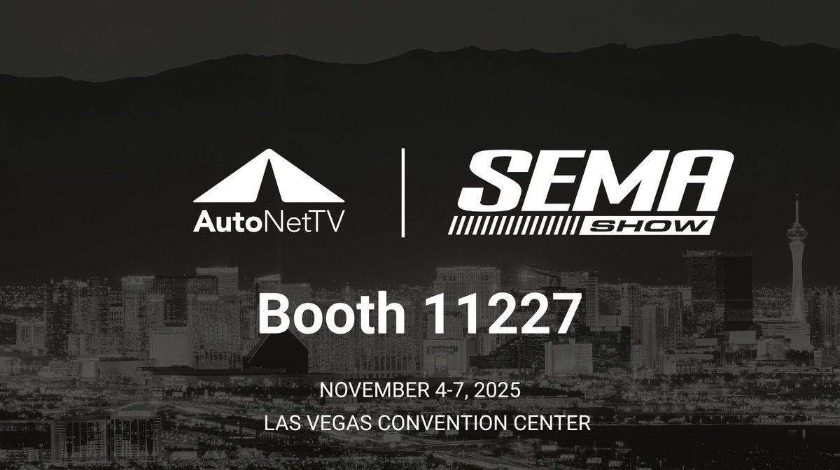 AutoNetTVSTUDIO's tweet image. Are we gonna see you at SEMA?! We can't wait!