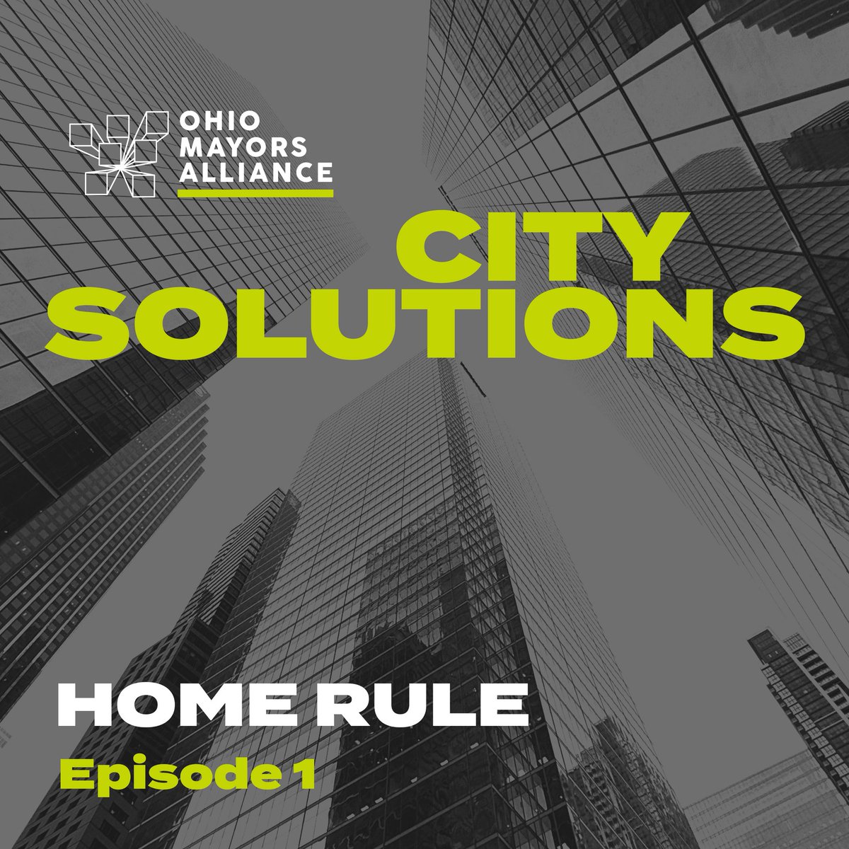Last month's newsletter broke down the specifics of Ohio's Home Rule. Hear more from OMA's Keary McCarthy himself on our new podcast; City Solutions. Listen to the first episode below: ⬇️ ohiomayorsalliance.org/the-latest/pod…