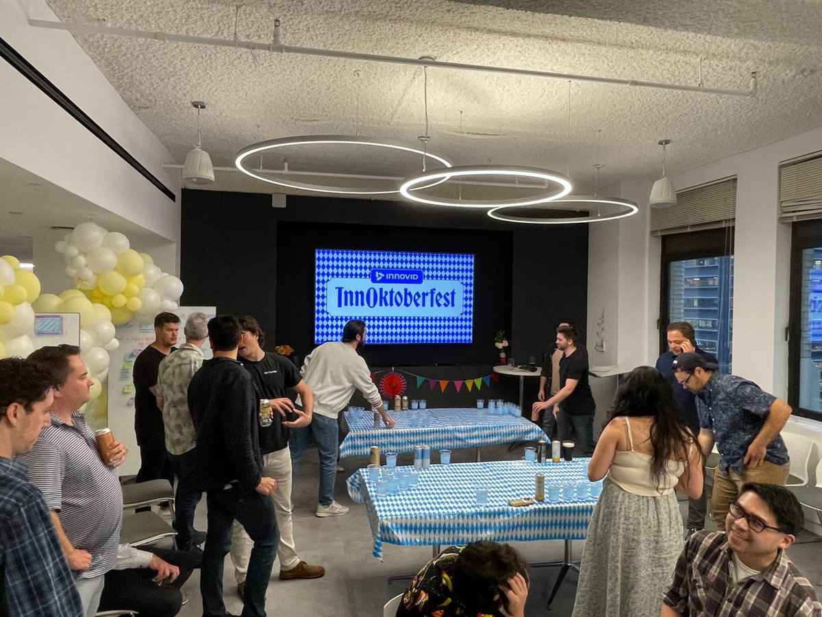 TeamMediaocean's tweet image. Our team came together for InnOktoberfest to enjoy delicious food, great company, and fall festivities. 🍁 🥨

Cheers to celebrating the community that makes everything we do possible!
#InnOktoberfest #FallFun #OfficeEvents