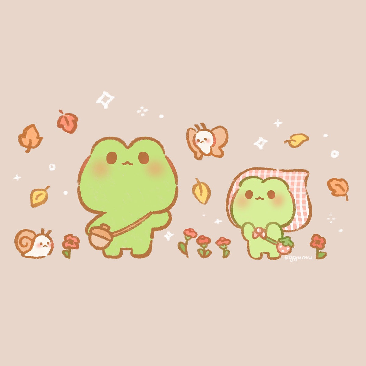 #peachtober doodles! #froggy