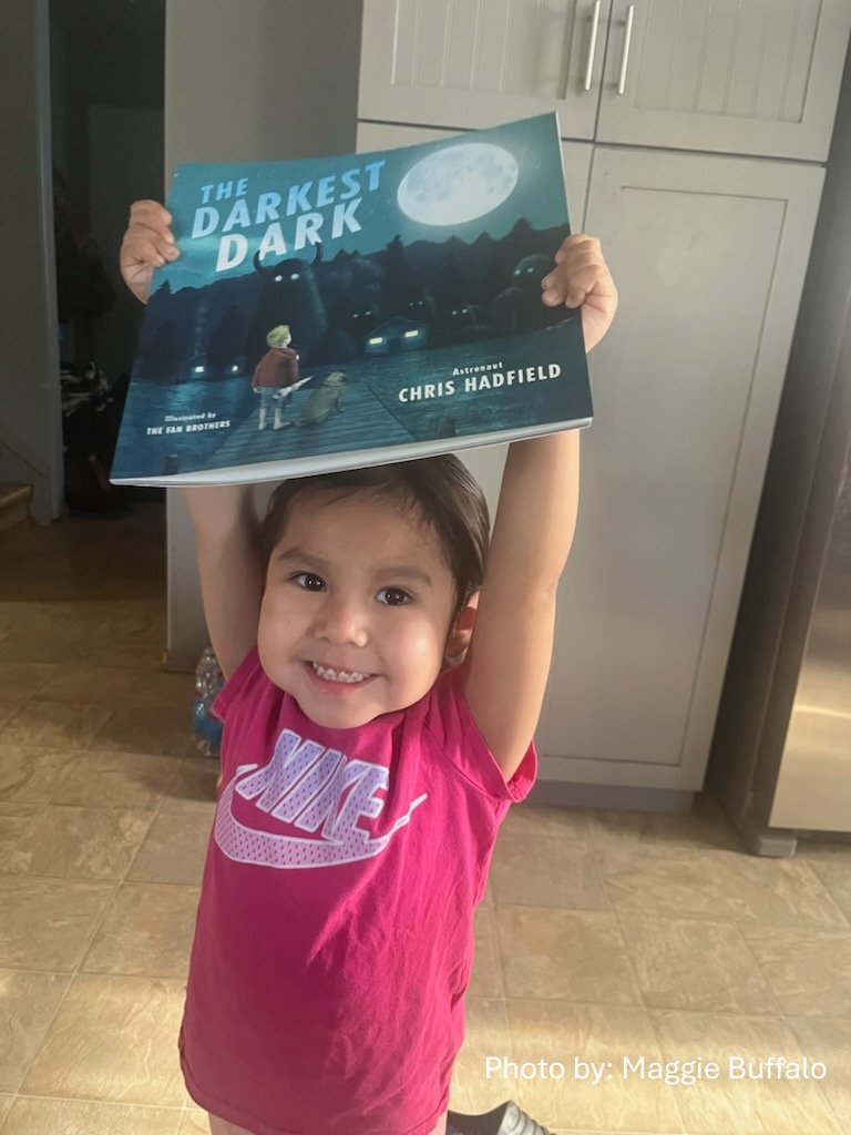 FNHCAlberta's tweet image. For four-year-old Jaesyn, the end of every month is marked by an exciting ritual: the race to the mailbox for her new book from Dolly Parton's Imagination Library.  

View the full story on our website: abfnhc.com/family-stories/

#INDIGENOUS @FNHCAlberta