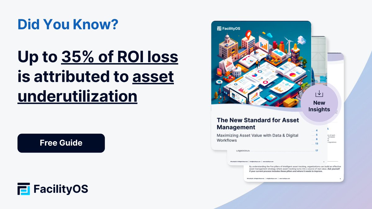 facilityos's tweet image. Cut over-buying. Boost availability. Make utilization visible. Guide: hubs.li/Q03Px-ZH0

#Utilization #Availability #AssetManagement