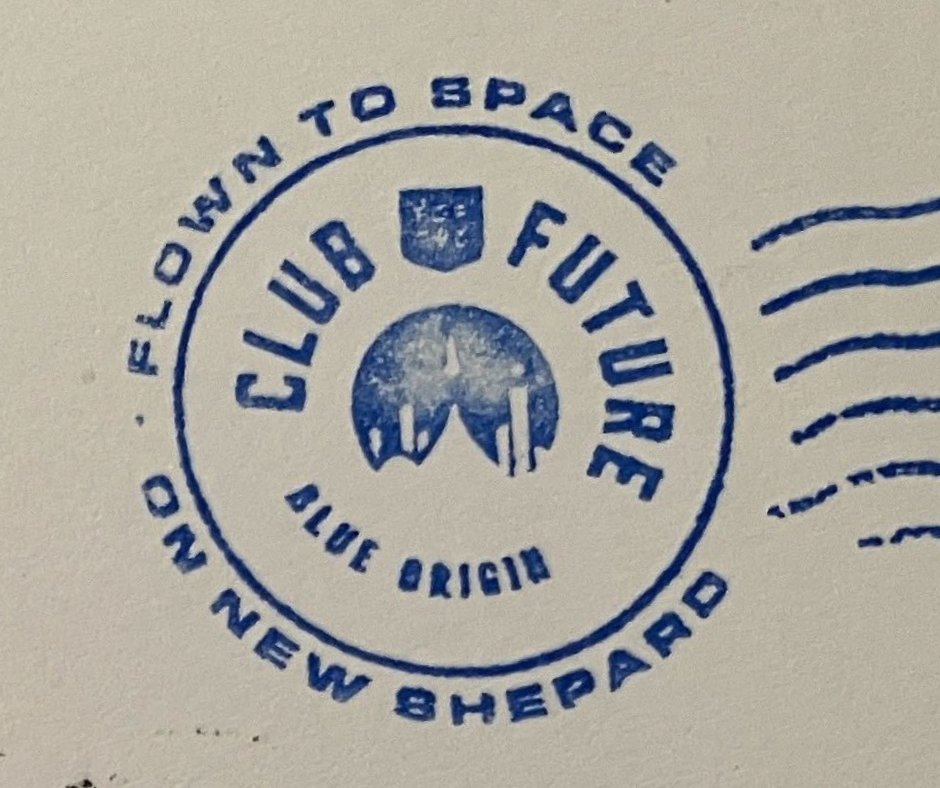 LakotaRobotics's tweet image. 🚀 Mail from space! ✉️
Sent April 2023 from Rocket City Regional aboard Blue Origin’s New Shepard (NS-35) with a payload of postcards—arrived in West Chester today!
Only 2 years, 6 months, 14 days later! 💫
#BlueOrigin #SpaceMail #LakotaRobotics