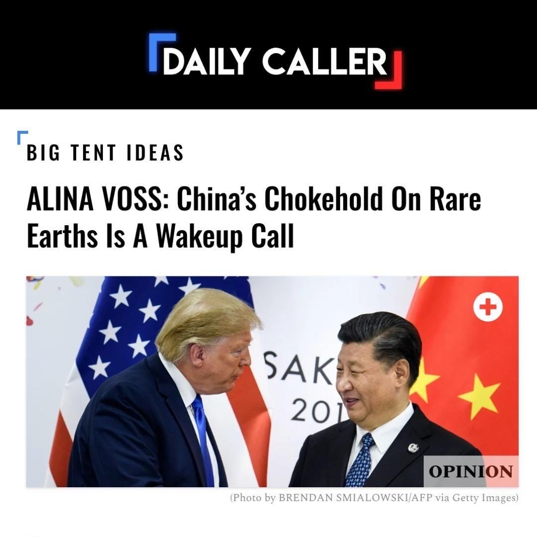China controls over 90% of the world’s processed rare earth minerals.  

Our dependence on Communist China is a crisis for every American. 

If we don’t pivot towards independence from the CCP, we risk giving Beijing control over our way of life.
