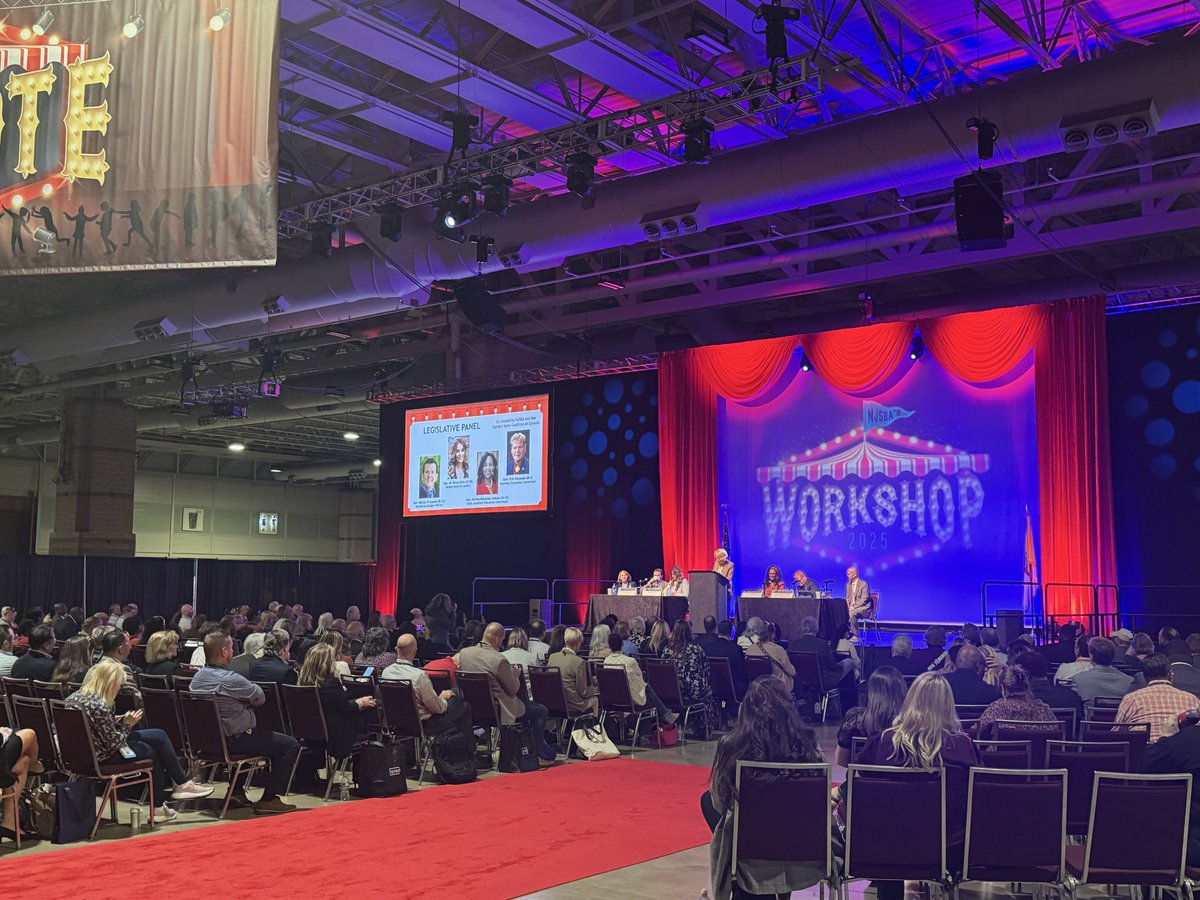 drpurnell's tweet photo. Senior Director of Advocacy, Jonathan Pushman kicking off our Legislative Panel @njsba Workshop with @SenMTeresaRuiz @declanoscanlon @ASWReyJackson &amp; Assemblyman Erik Simonsen ! #schoolboards #njsba #boardsofeducation https://t.co/XaUapQb5lK