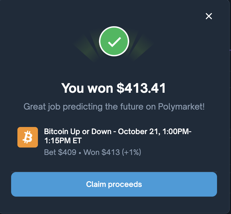 ProgrammerGuy4's tweet image. Wonder how this will end @Polymarket