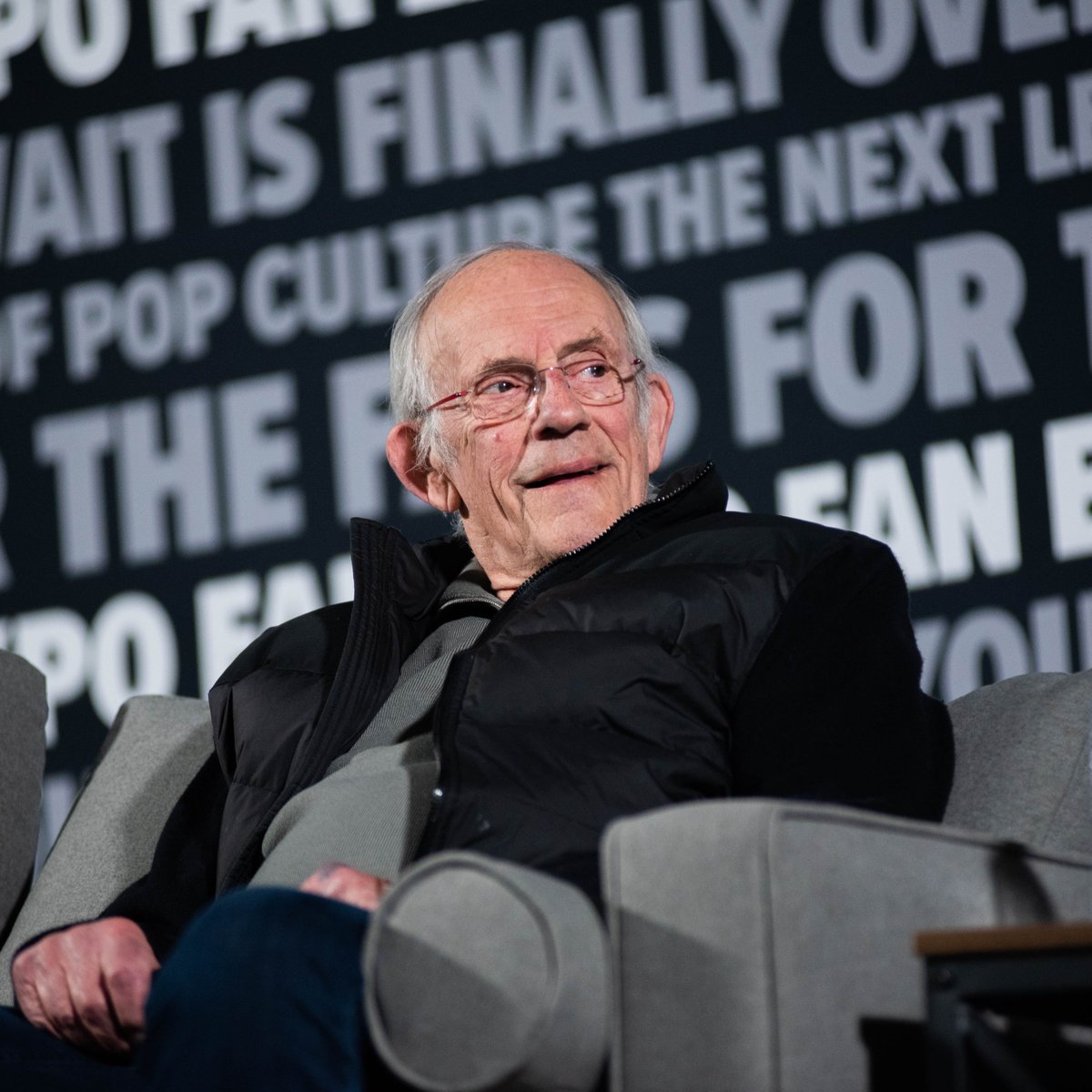 fanexpoportland's tweet photo. Great Scott ⚡ It's Back to the Future Day! We're revving up the DeLorean to 88 MPH to celebrate the day Marty and Doc Brown traveled to the future–October 21, 2015 🕰️
#BackToTheFutureDay #FANEXPOPortland #ChristopherLloyd #GreatScott #ThisIsHeavy https://t.co/nu88H6qdAy