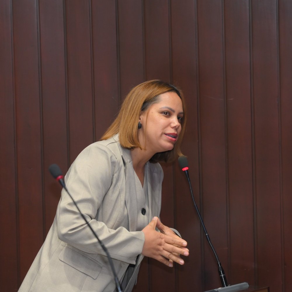 La diputada Gabriela Abreu (<a href="/GabyDiputada1/">Gabriela Abreu</a>), felicita la labor de <a href="/olmedocabar/">Olmedo Caba R.</a>, director del <a href="/INDRHIRD/">INDRHI</a>, en el municipio de Tireo, en favor de la comunidad, pero expresa que se necesita apoyo de los demás estamentos que colaboren con el mejor desarrollo de la agricultura y el