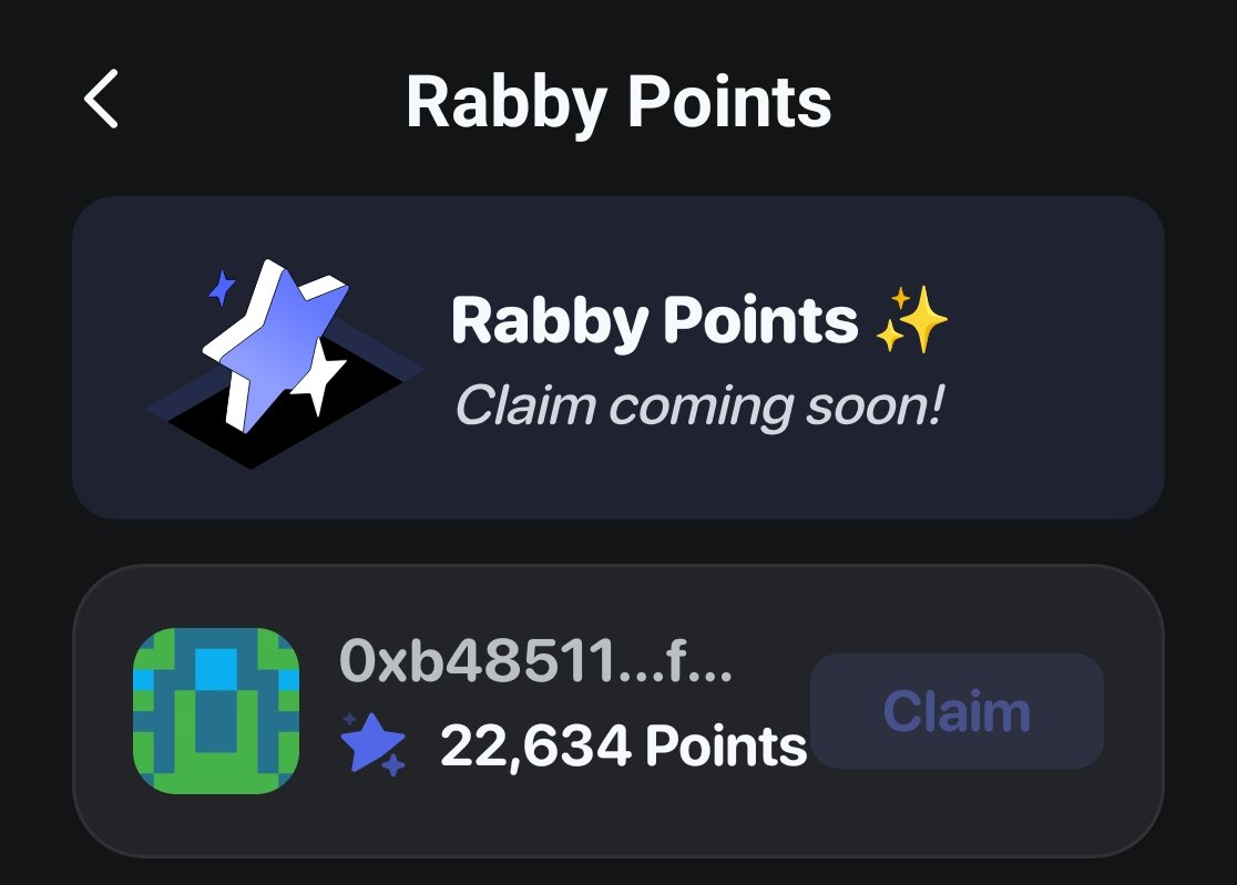 NB (π,π§‘) (@nb_fusion) on Twitter photo $Rabby Points Claim soon.
I switched to <a href="/Rabby_io/">Rabby Wallet</a> 2 years ago and never looked back smooth af.
Metamask still loadingβ¦π’ $Rabby Points Claim soon.
I switched to <a href="/Rabby_io/">Rabby Wallet</a> 2 years ago and never looked back smooth af.
Metamask still loadingβ¦π’