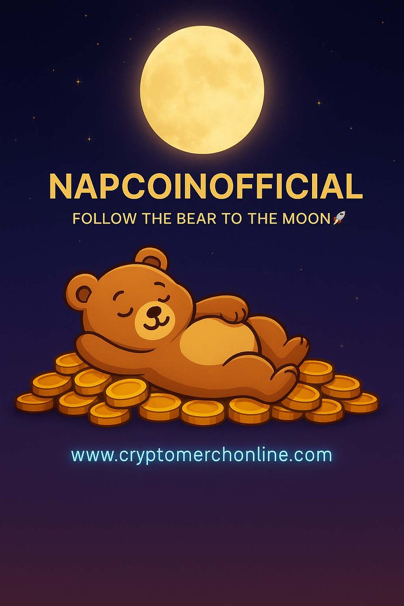 NapBearcoiin's tweet image. How $NAP went from meme to movement - our story so far. (1/7)
pump.fun/coin/HkdH4dxuF…
#NAPMemeCoin #CryptoProject #CryptoVibes