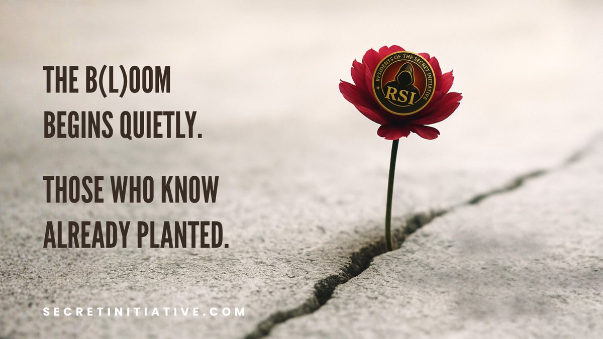 You don’t plant seeds and get bored when they haven’t bloomed by morning. Crypto isn’t broken. It’s cycling.
In this quiet? Opportunities bloom. Silently, on discount, overlooked by most.
The next wave of wealth is loading.
You’re not early by accident.
@RSItokenpls #PulseChain