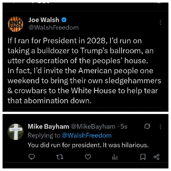 IOWA 2020 RESULTS: 

<a href="/realDonaldTrump/">Donald J. Trump</a> EVERYTHING <a href="/WalshFreedom/">Joe Walsh</a> NOTHING