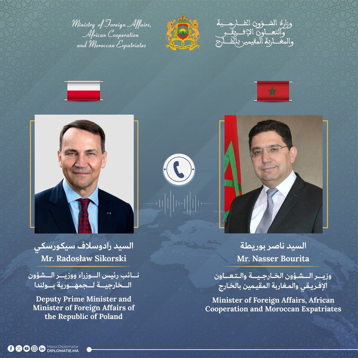 #Moroccan_Sahara: "Poland considers the Moroccan autonomy plan as the serious, realistic, and pragmatic basis for a lasting solution."
tinyurl.com/ybb6by6s