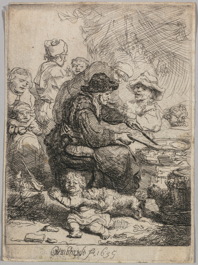 artistrembrandt's tweet image. The Pancake Woman #artbots #rembrandt