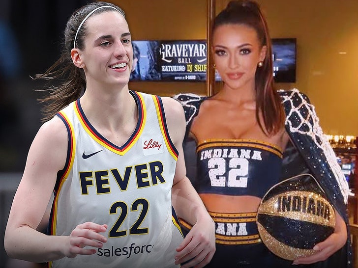 😍 Miss Indiana rocks Caitlin Clark-inspired outfit at a beauty contest. tmz.me/iQJyQ7S