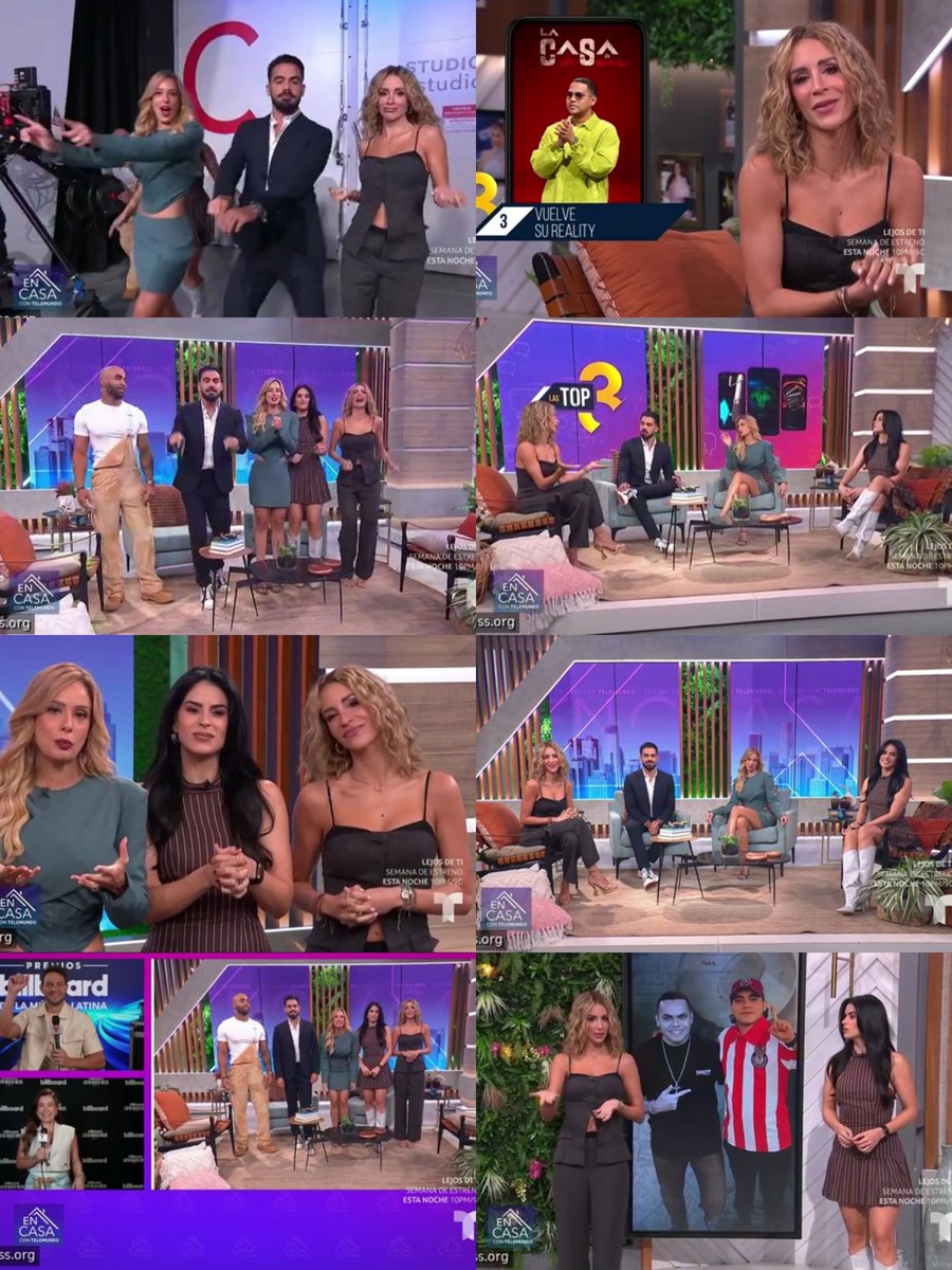 Ésto se prendió, #EnCasaConTelemundo 🏠 lo mejor de la farándula 📺🎤con los mejores, el sazón lo pone la Porta, que cada día nos gusta más 🔟 👌🏼.
#TeamPorta 🌬️🤍🍋