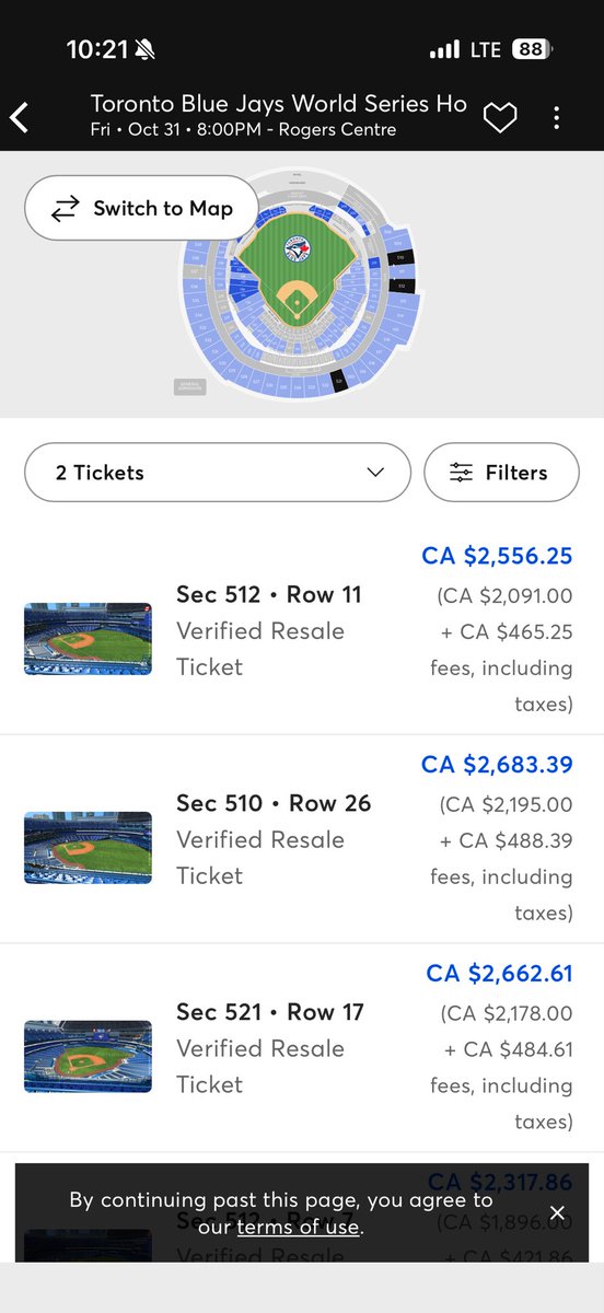 What in the hell is this. How is this allowed. 10 minutes into ticket sales. <a href="/MarkJCarney/">Mark Carney</a> <a href="/fordnation/">Doug Ford</a> help lol  Ticketmaster is the devil.