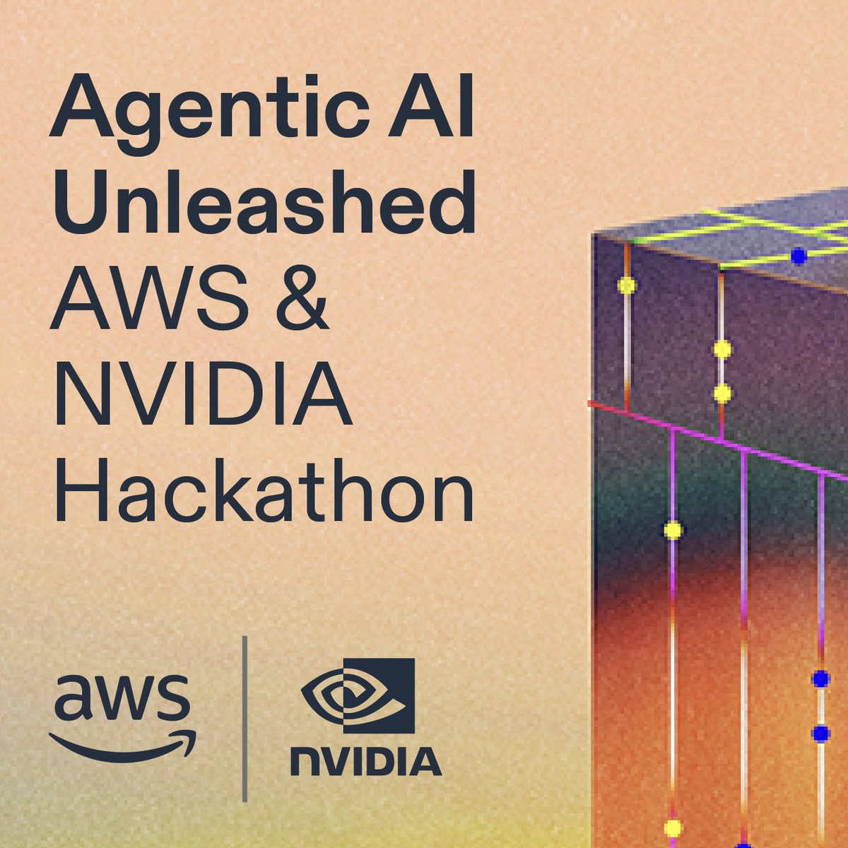 devpost's tweet image. Halfway there, builders. What are you shipping for the Agentic AI Unleashed Hackathon? 
You can request $100 in promotional credits to cover your NVIDIA NIM microservices on #AmazonSageMakerAI or Amazon EKS. 

Ready to showcase what you can do? Now is the time to start.…