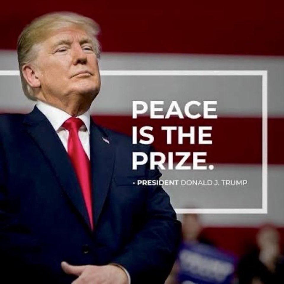 RedPillRedcoat's tweet image. Trump truly is the President of Peace! 🇺🇸🇺🇸🇺🇸