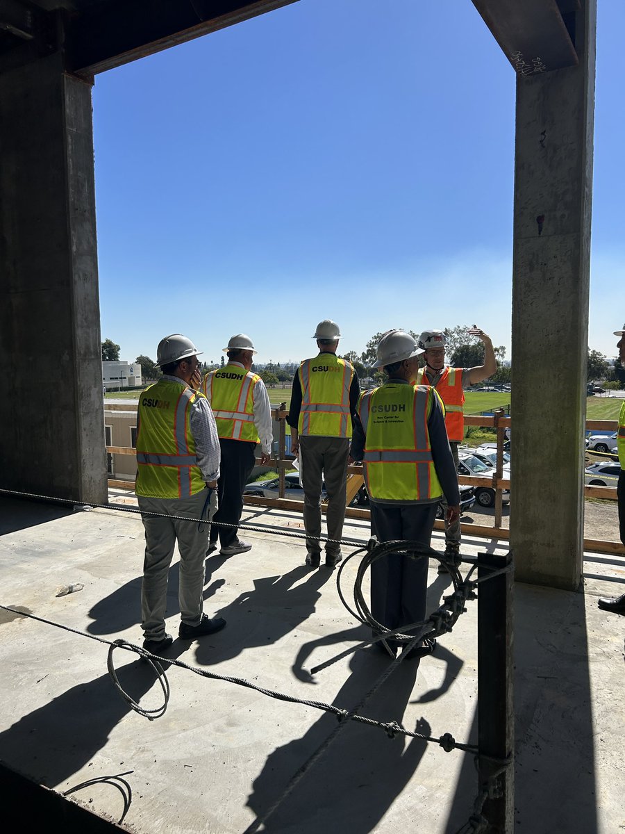CSUDHPrezParham's tweet image. Just had the pleasure of touring the new Health, Wellness, and Recreation Center. It’s inspiring to see the remarkable progress being made—this space is truly taking shape. We look forward to all the ways it will serve and strengthen our campus community.
