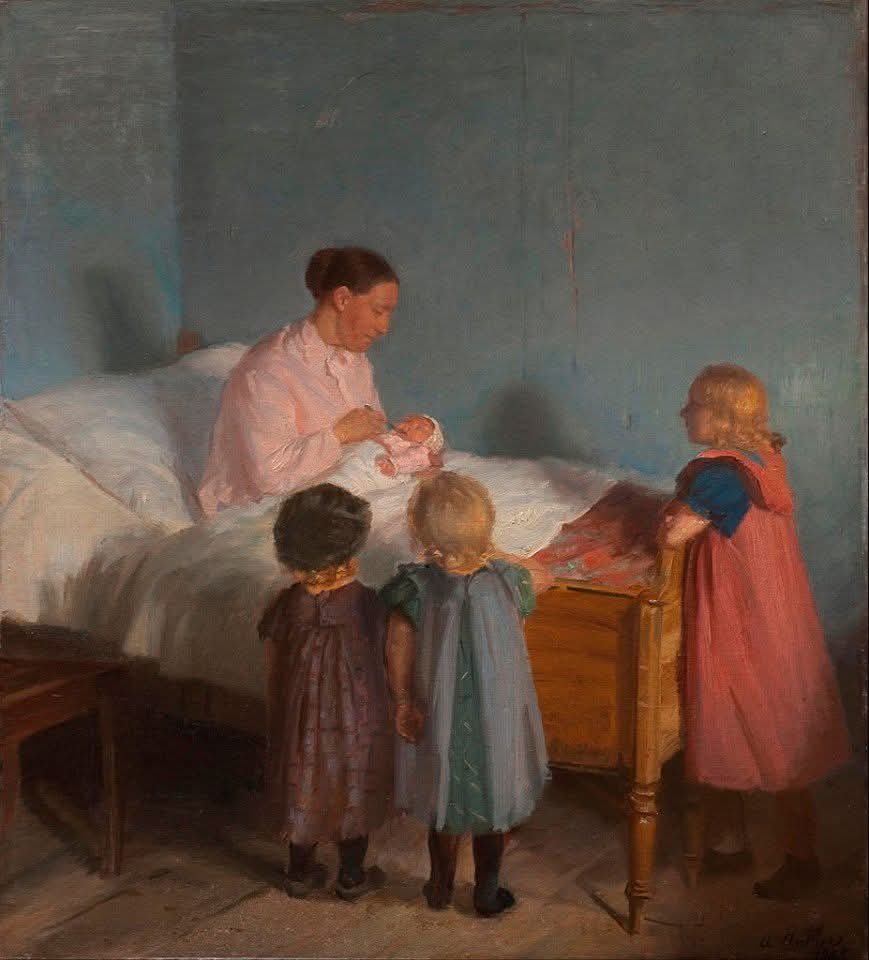 dinamittEros's tweet image. Anna Ancher.
1859-1935. Danesa.
Hermanito. 1905
