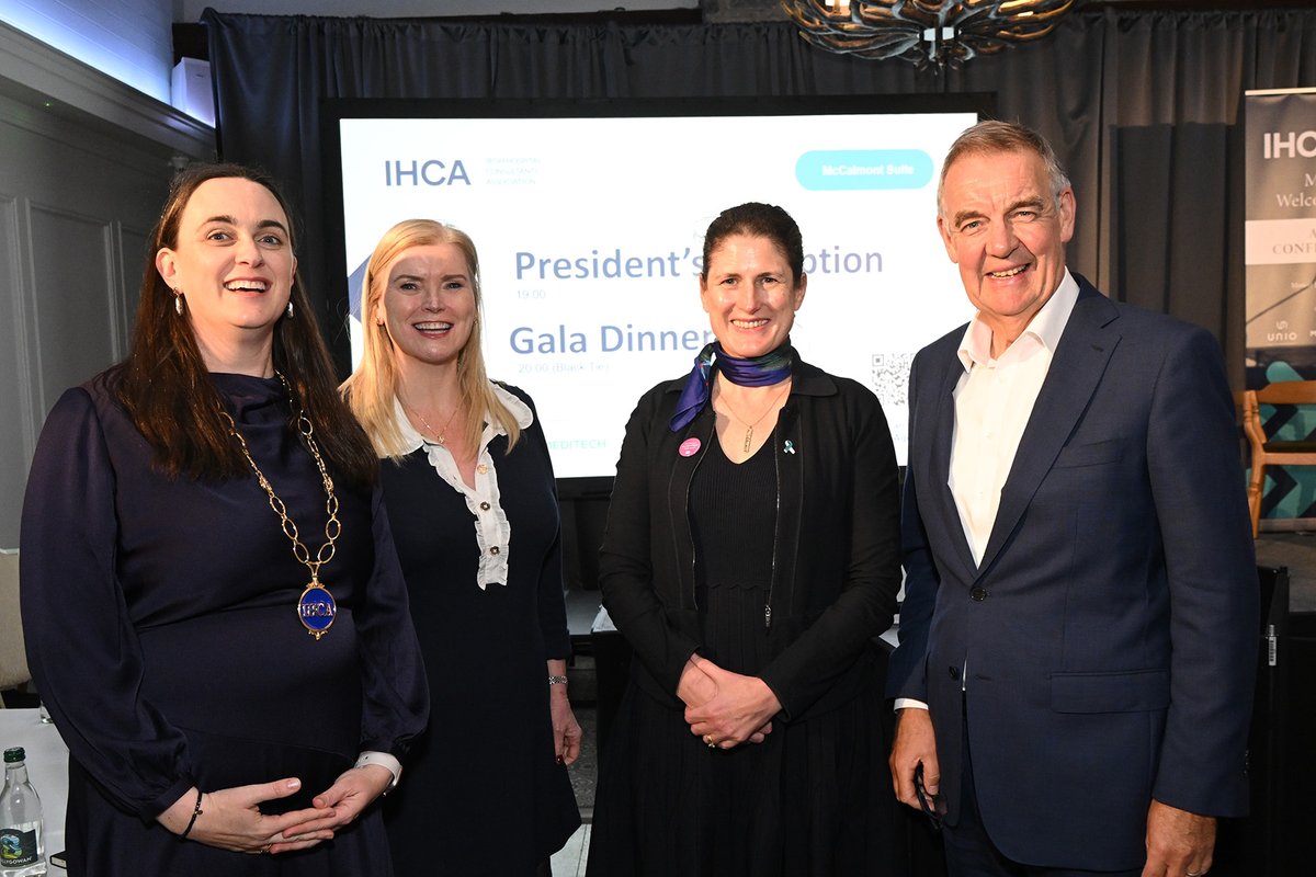 'As Clinical Diretor, you are sometimes Oliver and at other times the orphanage manager,' explained Prof Nóirín Russell, Clinical Director of CervicalCheck <a href="/NSShse/">National Screening Service</a>, at the IHCA Annual Conference, but also the translator of the vision for the service you lead.#IHCA2025