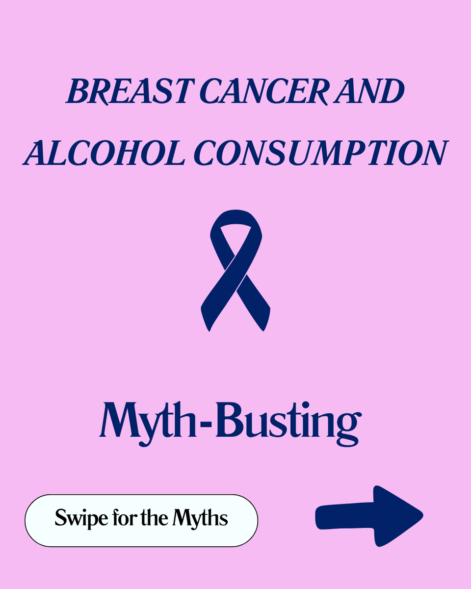 GAAlcoholPA's tweet photo. Week 2 of our Breast Cancer Awareness Campaign 🎀

This week, we’re busting common myths about alcohol and breast cancer risk. 🍷💬

👉 Swipe through to separate myths from facts and learn how alcohol impacts your health. https://t.co/MA4xKaGQbJ