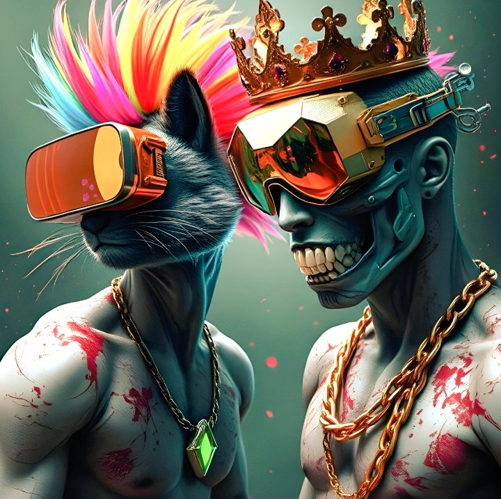 🎨 Cyberpunk Souls of the Metaverse
🌌 Beauty and darkness collide in every being
#Web3 #Rarible #NFTCommunity
