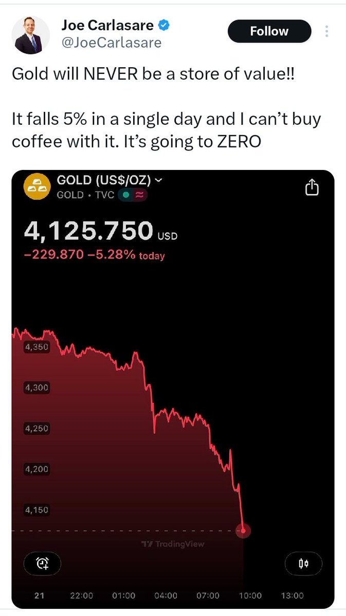 VrillOG's tweet image. Gold won’t go to zero. But bitcoin is better.