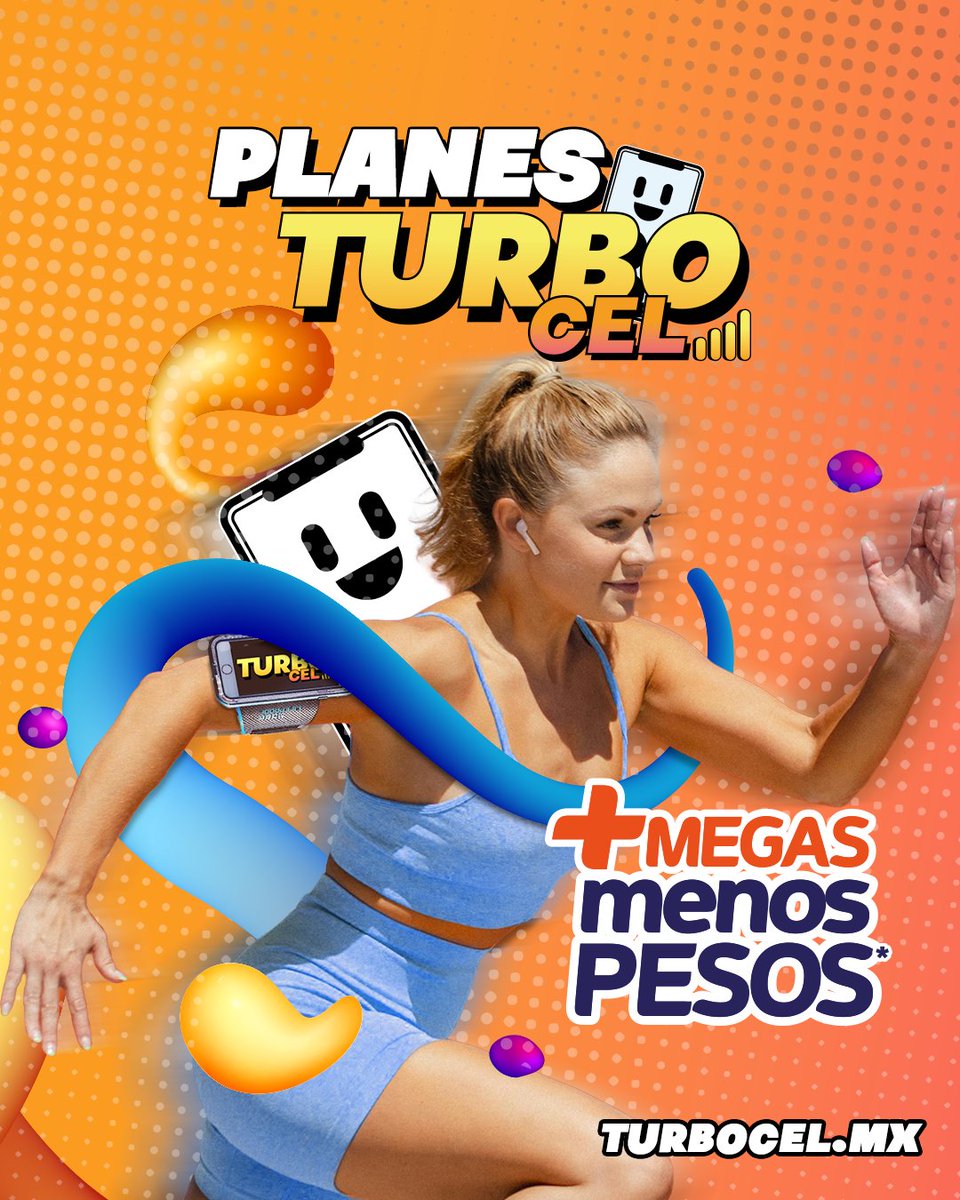 TurboCel_mx's tweet photo. ¿Cansado de los precios que no bajan? 😵‍💫🫠 Prueba TurboCel, la telefonía más barata que te da más. 💥
🔥 ¡El color naranja de tu ahorro!

#plancelular #turbocel #celular #telefonia #señal https://t.co/2SfWgIGjVe
