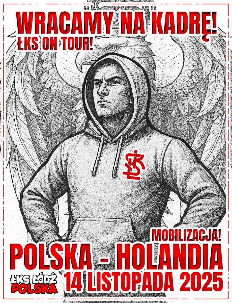 lksfans1908's tweet image. 🇵🇱 WRACAMY NA KADRĘ!

Czas, żeby na domowych meczach reprezentacji Polski znów działo się na trybunach. Przedsmak mogliście zobaczyć podczas wyjazdowego meczu z Litwą, ale teraz cała kibolska Polska wraca na domowe mecze kadry.