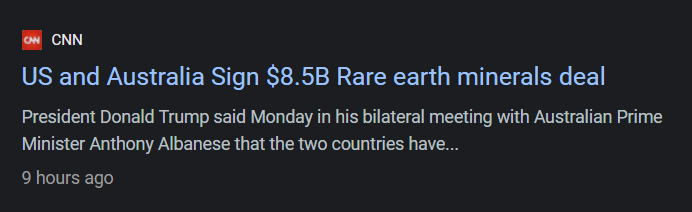 Rare Earth Minerals tweet media