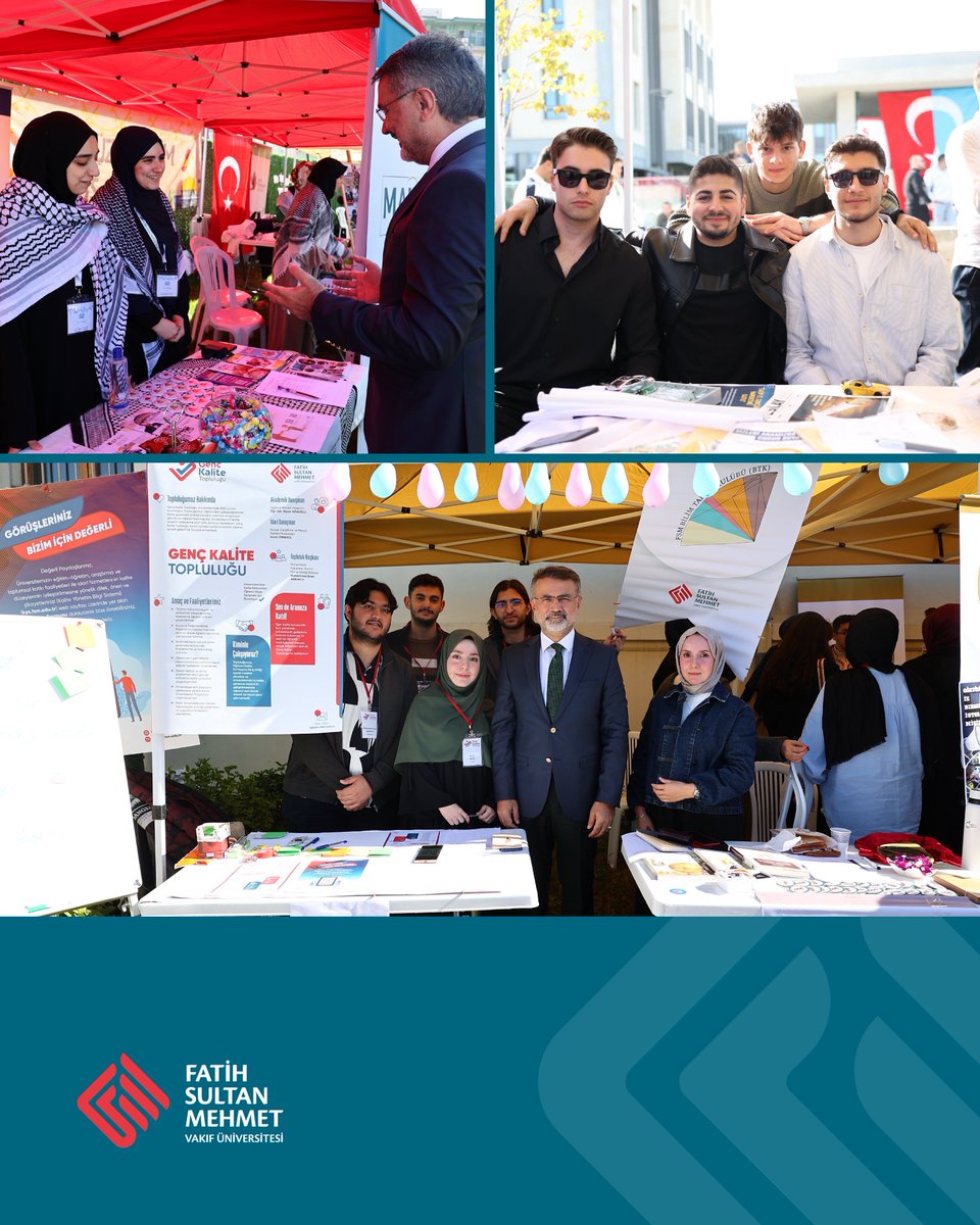 Kulüp Tanıtım Günleri Coşkusu Kampüsümüzde!

Üniversitemizde yeni dönem, enerjik bir başlangıçla açıldı! 
🔹
Öğrencilerimiz, ilgi alanlarına uygun kulüplerle tanışarak aktif bir kampüs hayatının parçası olma fırsatı yakaladı.
🔹
Konserler, sahne gösterileri, kulüp oyunları ve