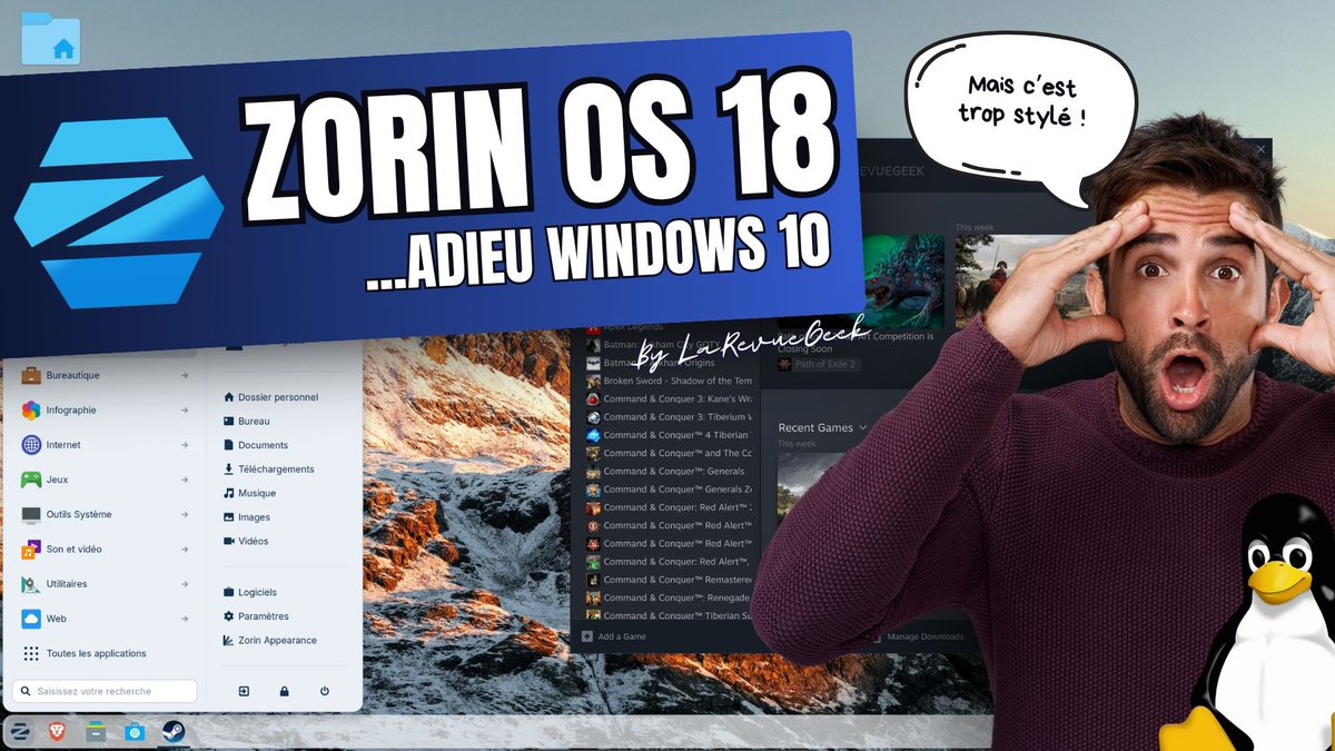 LaRevueGeek's tweet image. #ZorinOS 18 : #Adieux Windows10, bonjour Linux ! Découverte intégrale + tutoriel

Merci @ZorinOS pour votre excellent travail 👍

youtube.com/watch?v=KBXvWs…