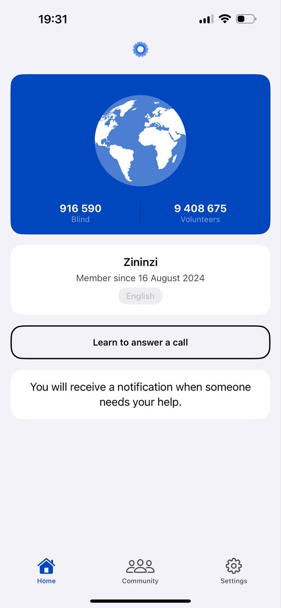This is my favourite app on my device. The calls come at the most random times and fill your heart with so much joy. 

Urge everyone who can to sign up!