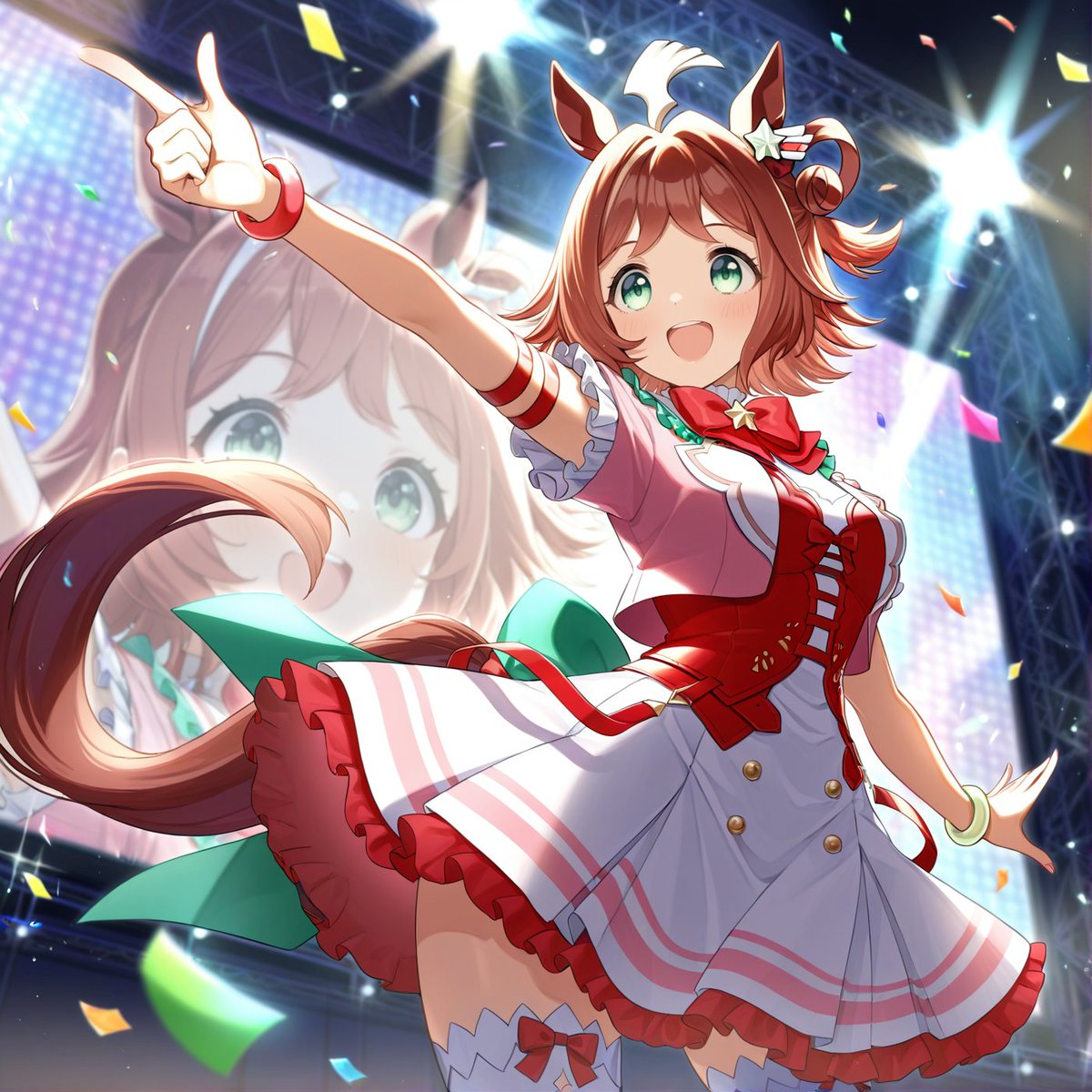 techniquecode16's tweet image. #AIart
#ウマ娘
#ラインクラフト
6thライブ楽しかったなあ…
初日はVIP席、2日目はSS席で2日間ともウマ娘ちゃんたちと距離が近かったのも最高だった😇

今回のライブでさらに好きになったこじななクラフト貼っておきます😇😇😇